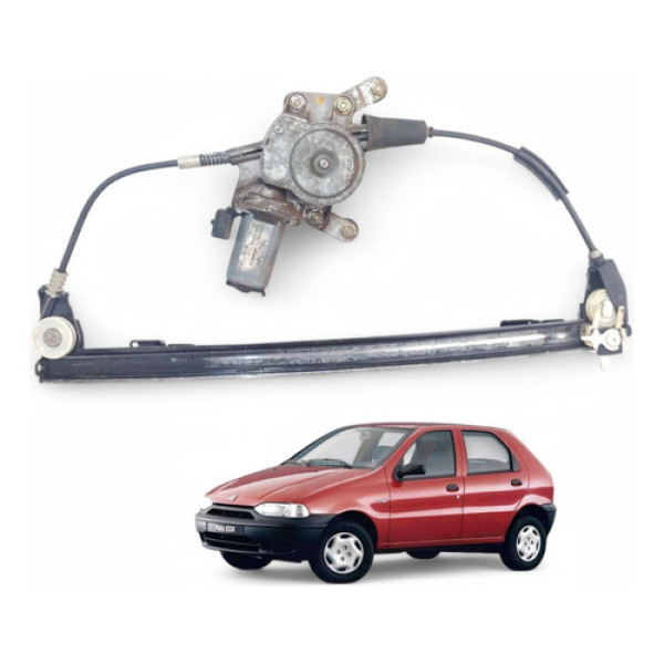 Maquina Vidro Elétrico Dianteiro Esquerdo Palio 1996 A 2003