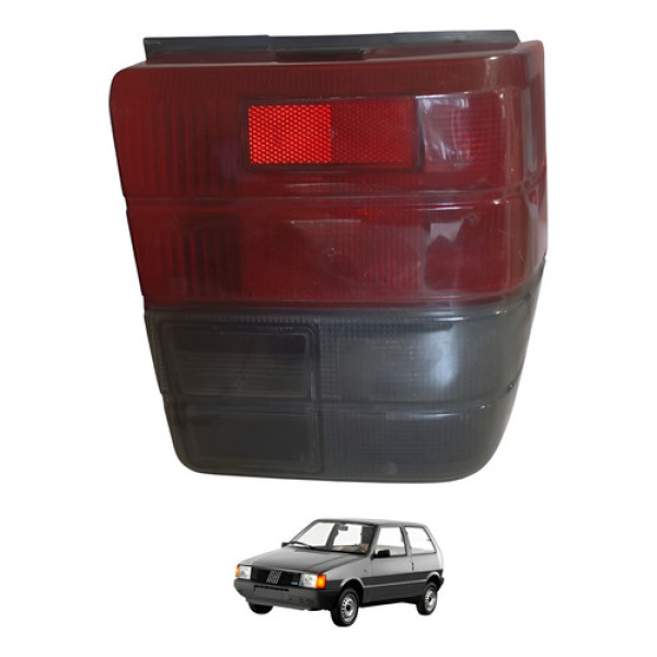 Lanterna Uno Fumê 1984 1985 1986 1987 1988 A 2000 Original Esquerdo/motorista