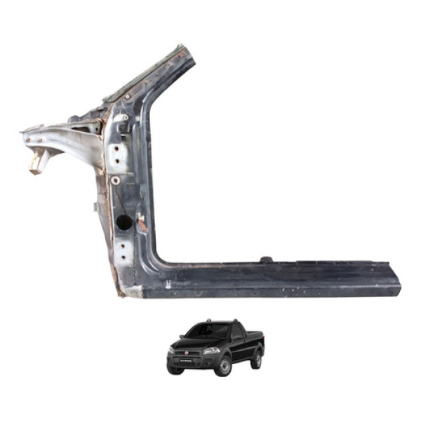 Coluna Porta Dianteira Direita Palio Siena Strada 1996/2003