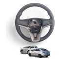Volante Direção Simples Onix Prisma 2012 A 2016 34088137a Preto Com Detalhes Chumbo