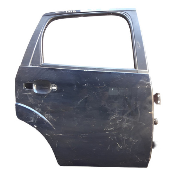 Porta Traseira Direita Fiesta Original 2004 A 2012 Preta