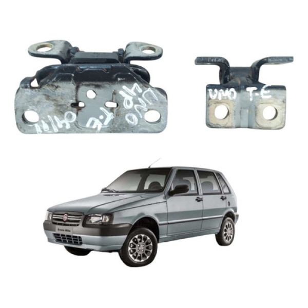 Dobradiça Porta Traseira Esquerda Uno Mille 2004 A 2011