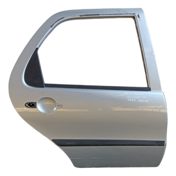 Porta Traseira Direita Palio Siena Celebration 2004 A 2008 - Traseira - Direito - Prata