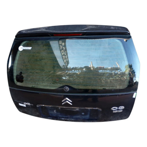 Tampa Traseira Citroen C3 2003 2004 2005 2006 2007 A 2011 Preto
