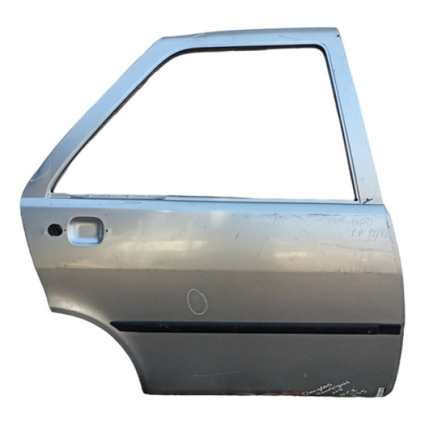 Porta Traseira Direita Fiat Tipo 1994 1995 1996 1997 Origina Prata Traseira Esquerda
