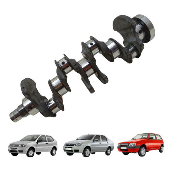 Virabrequim Palio Uno Siena Fire 1.0 Retificado Medida 0.25 