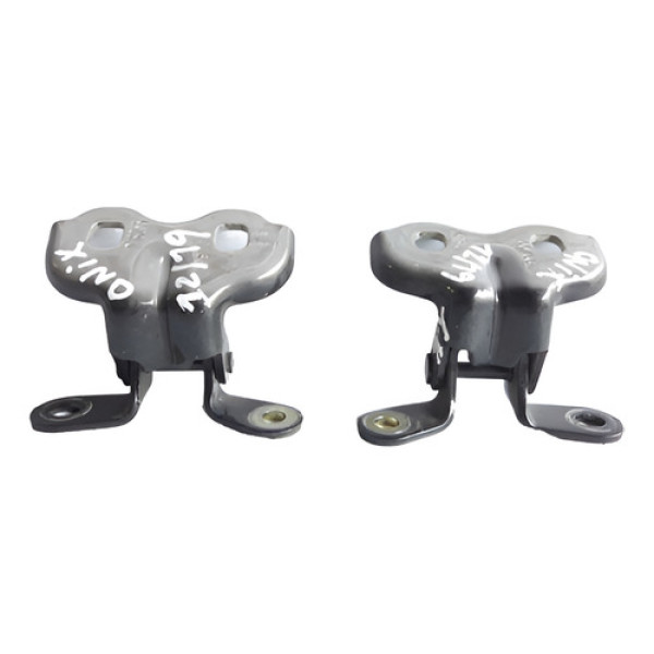 Par Dobradiça Porta Traseira Esquerda Ônix 12/19 Original