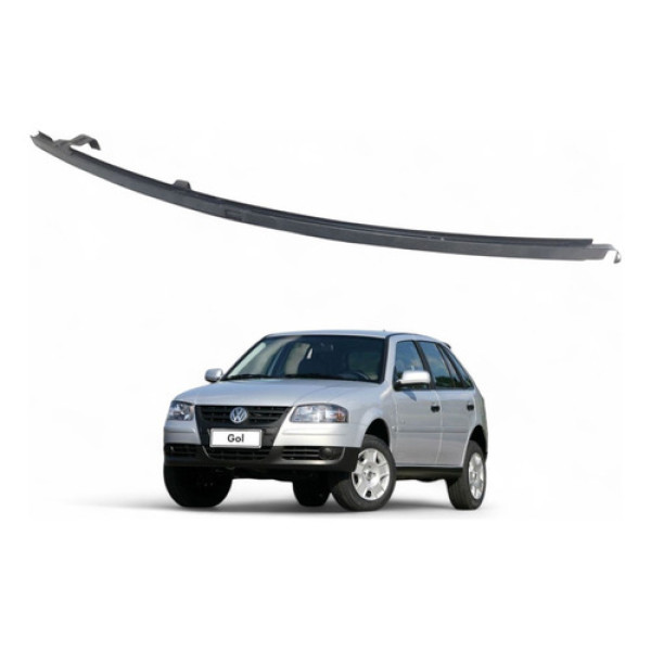 Canaleta Guia Vidro Traseiro Direito Gol Parati 2006 A 2012 Preto