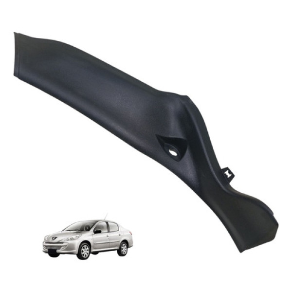 Acabamento Lateral Direita Banco Traseiro Peugeot 207 Sedam