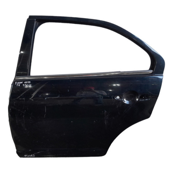 Porta Traseira Esquerda Ford Fusion 2007 A 2012 Traseira Esquerdo Preto