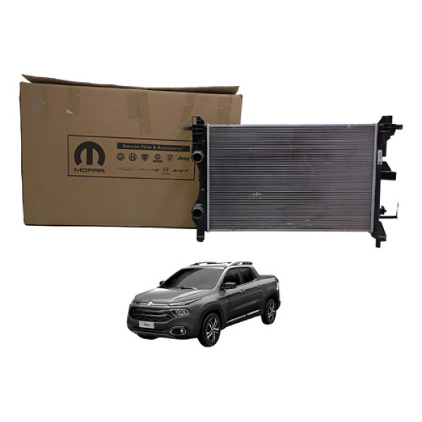 Radiador Jeep Compass Fiat Toro 2.0 2.4 Água 2017 2018 2019