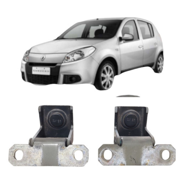 Par Dobradiças Tampa Traseira Sandero 2007 A 2013 02175r