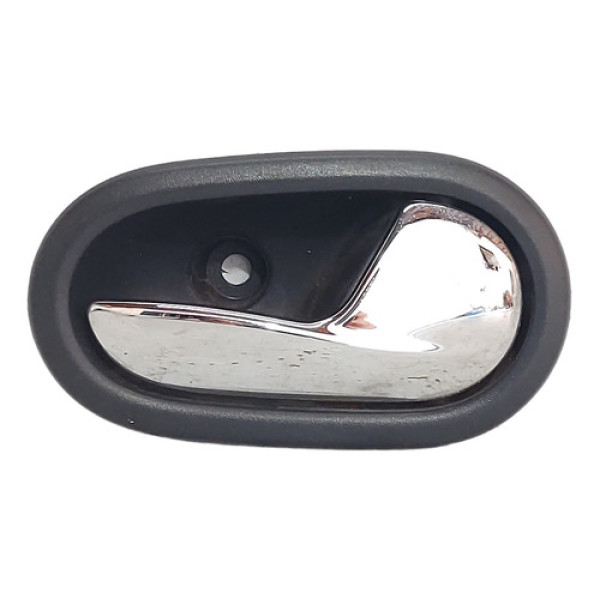 Maçaneta Interna Traseira Direita Logan Sandero 15 A 20 Cromada Traseira