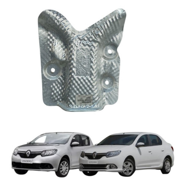 Defletor Protetor Calor Escape Sandero Logan 3cc 15/19 Origi