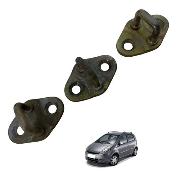 Batente Porta Chery Face 3 Unidades 2010 A 2014 Original