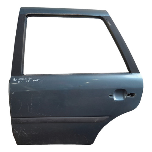 Porta Traseira Esquerda Volkswagen Gol Parati G4 06/12 Traseira Esquerda Azul