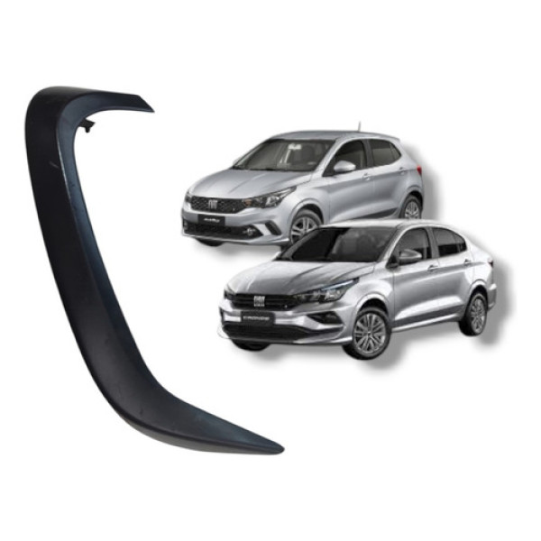 Acabamento Puxador Int Dianteiro Direito Argo 2017 A 2020 Preto Dianteira