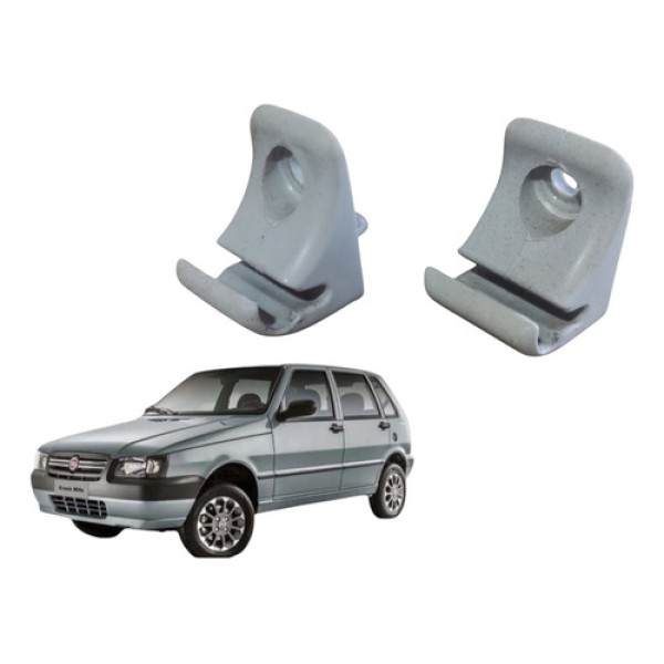 Par Presilha Suporte Quebra Sol Uno Mille 2004 A 2011