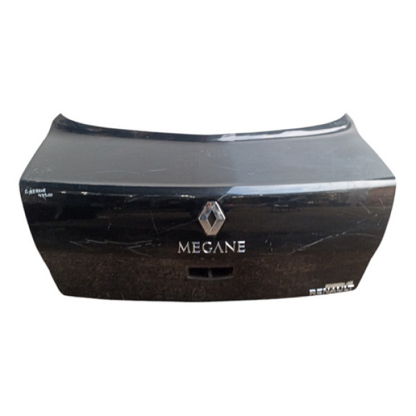 Tampa Traseira Renault Megane Em Bom Estado Original Preto