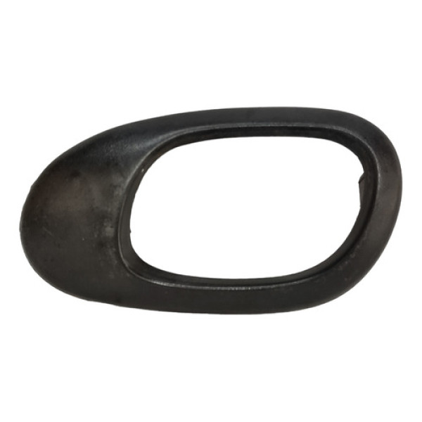 Moldura Maçaneta Int Dianteira Direita Peugeot 206 1999 A 10 Preto