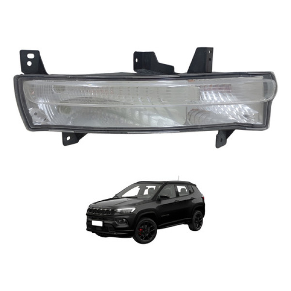 Pisca Jeep Compass Diant Esquerdo 2017 2018 2019 2020 2021 Esquerdo Preto