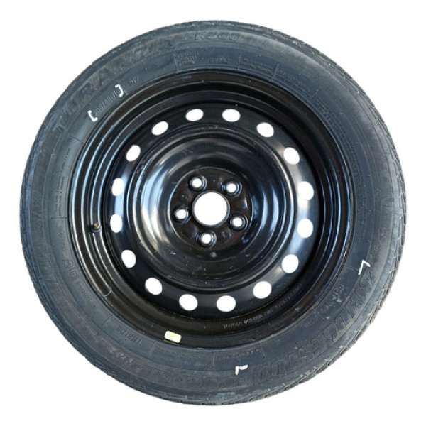Estepe Aro 16 205/55 Toyota Corolla 09/14 Pneu Bom Estado Preto