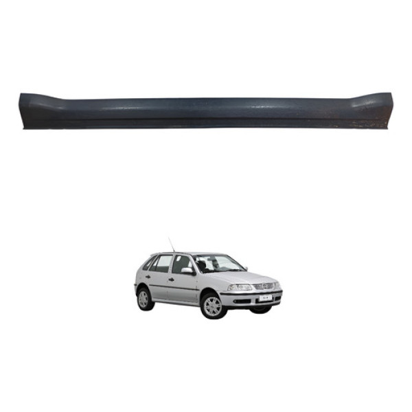 Spoiler Saia Lateral Direita Mitsubishi Outlander 2007 2008 Preto
