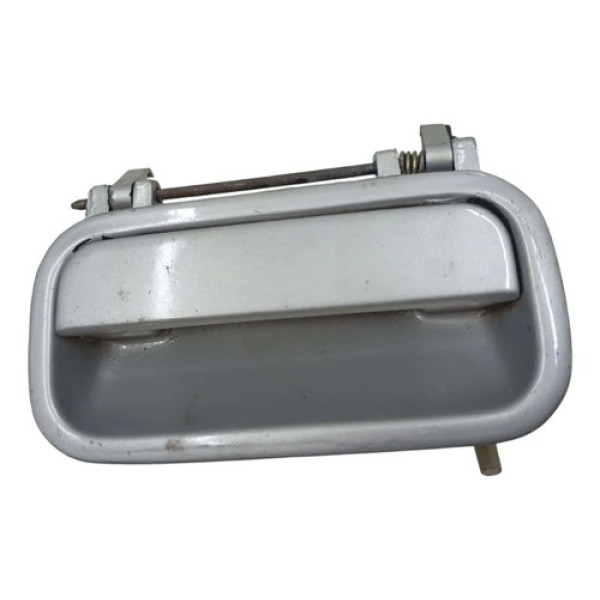 Maçaneta Externa Traseira Esquerda Corsa Classic 1996 A 2010 Prata Traseira