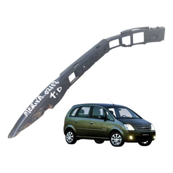 Guia Para-choque Traseiro Direito Meriva 2002 A 2012 