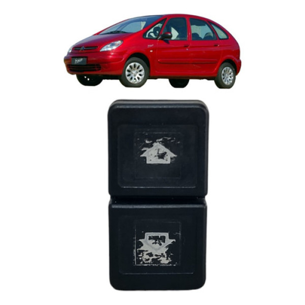 Botão Vidro Elétrico Traseiro Xsara Picasso 2002 A 2009