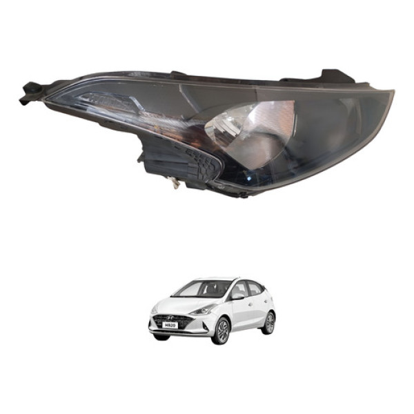 Farol Lado Direito Hb20 2020 2021 2022 Original Direito/passageiro