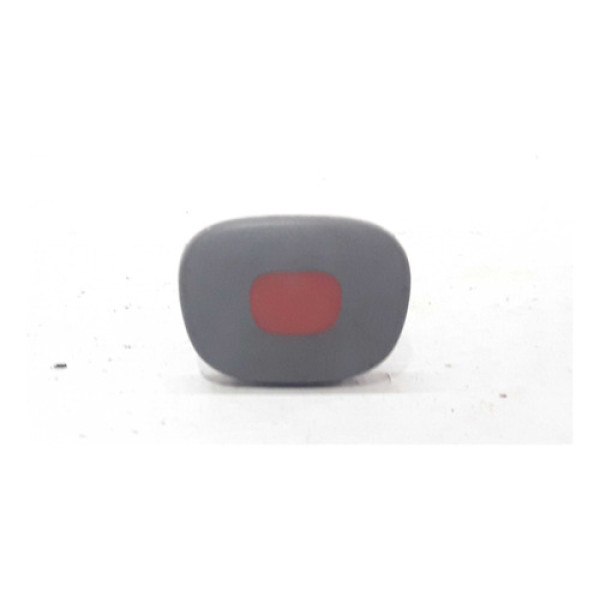 Botão Alerta Clio 99 A 02 28592  Preto