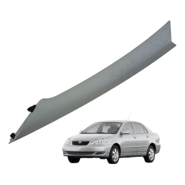 Moldura Coluna Parabrisa Lado Direito Corolla 2002 A 2008