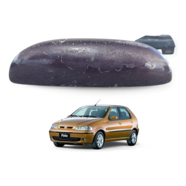 Maçaneta Externa Traseira Esquerda Palio Siena 2000 A 2003 Bordô Traseira