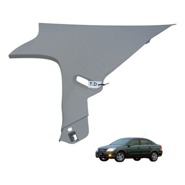 Moldura Coluna Tras Vectra Sedan Direita 2007 2008 A 2011