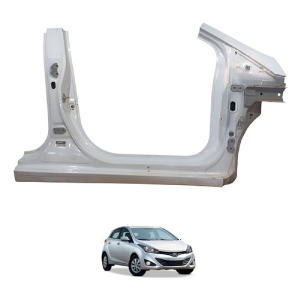 Coluna Caixa Ar Portas Direitas Hb20 2012 A 2019 Original Branco