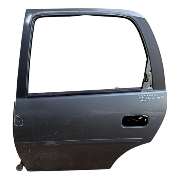 Porta Traseira Esquerda Chevrolet Corsa Classic 1996 A 2016 Traseira Esquerda Cinza
