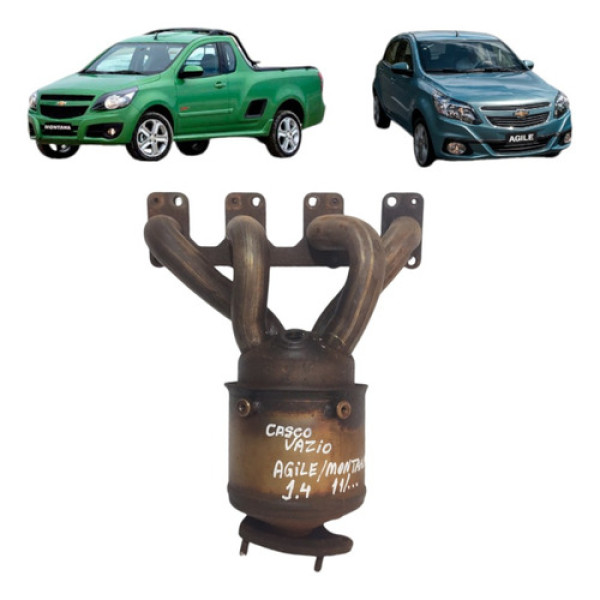 Catalisador Casco Vazio Agile Montana 1.4 2011 A 2020