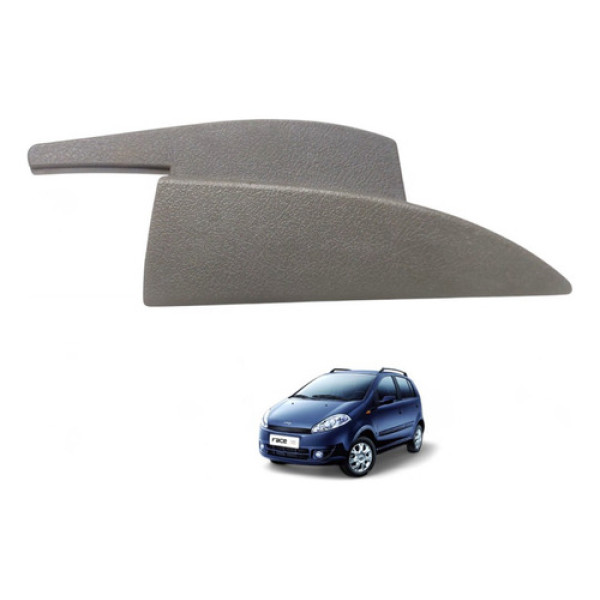 Moldura Interna Retrovisor Dirieto Chery Face 2010 A 2014 Bege