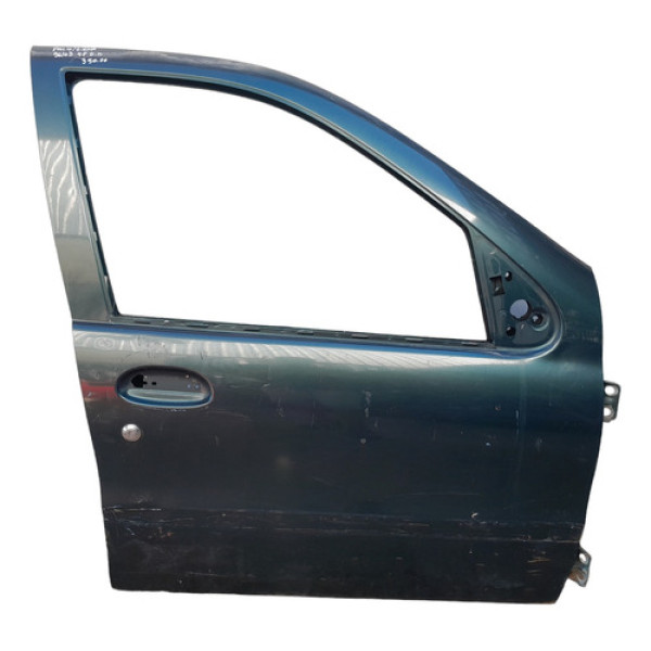 Porta Dianteira Direita Fiat Palio Siena 1996 A 2003 4p Dianteira Direito Verde