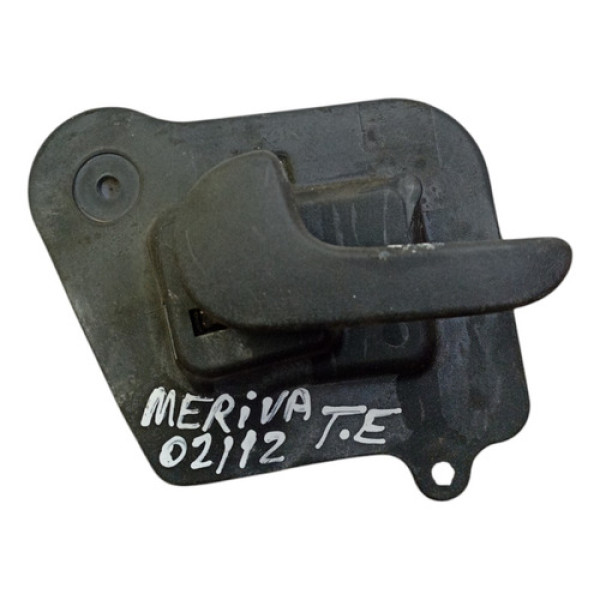 Maçaneta Interna Traseira Esquerda Meriva 2002 2003 A 2012 Preto Traseira