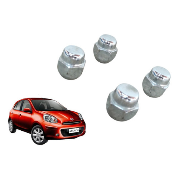 Kit Porca Parafuso Roda Nissan March 2011 A 2015