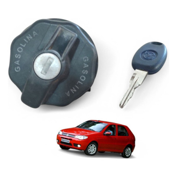 Tampa Gargalo Combustível Palio Siena 2004 A 2008 Preto 2004