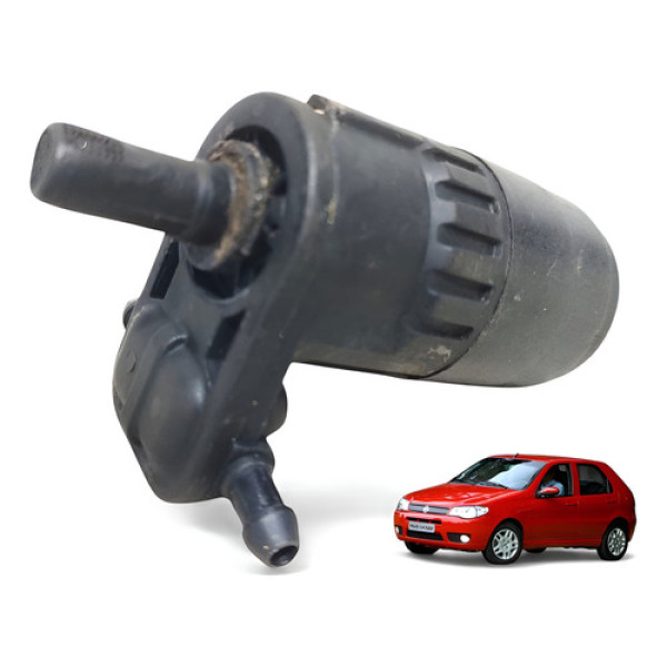 Bomba Esguicho Limpador Parabrisa Palio 2005 A 2011 Original Preto