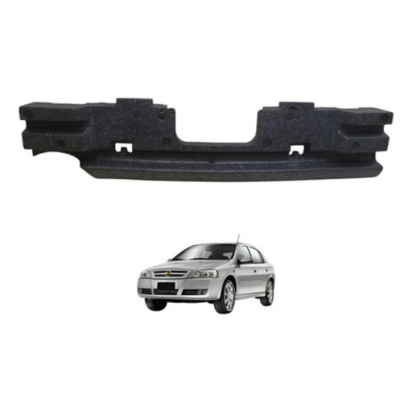 Exopor Parachoque Traseiro Astra Hatch 2003 2004 2005 A 2011 Preto