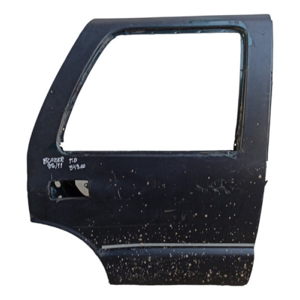 Porta Traseira Direita Chevrolet Blazer 1995/11 Original Traseira Direito Verde