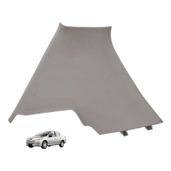 Acabamento Coluna Traseira Esquerda Peugeot 207 Sedam 2013