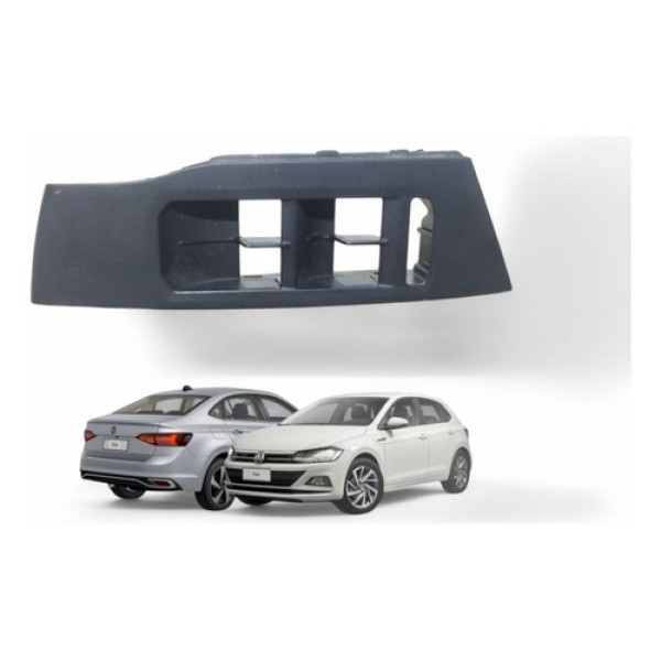 Moldura Botão Vidro Elétrico Dian Esquerdo Polo Virtus 17/22