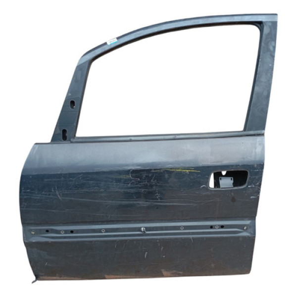 Porta Dianteira Esquerda Chevrolet Zafira Todos Modelos  Dianteira Esquerdo Preto