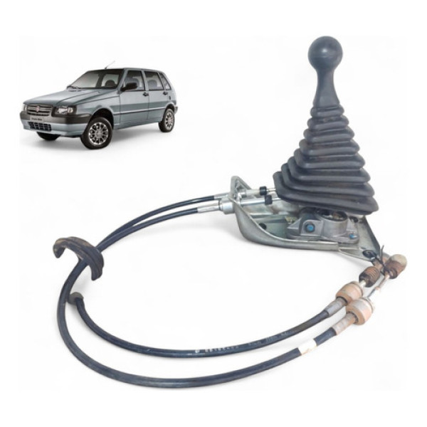 Alavanca Câmbio Trambulador Uno Mille 2004 A 2011